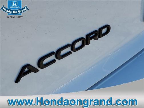 Platinum White Pearl 2026 Honda Accord Hybrid Sport-L