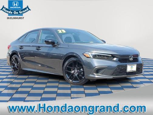 Gray 2024 Honda Civic Sport
