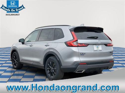 Solar Silver Metallic 2026 Honda CR-V Hybrid Sport-L