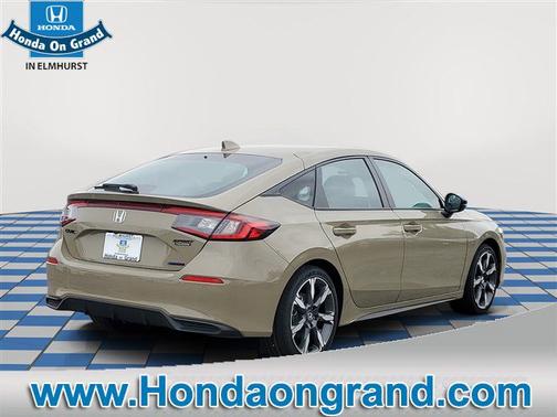 Sand Dune Pearl 2026 Honda Civic Hybrid Sport Touring