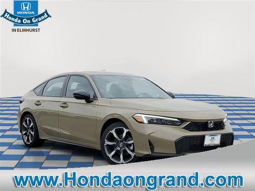 Sand Dune Pearl 2026 Honda Civic Hybrid Sport Touring