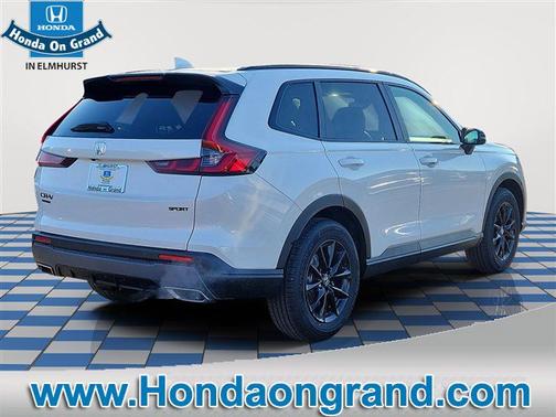 Platinum White Pearl 2026 Honda CR-V Hybrid Sport-L