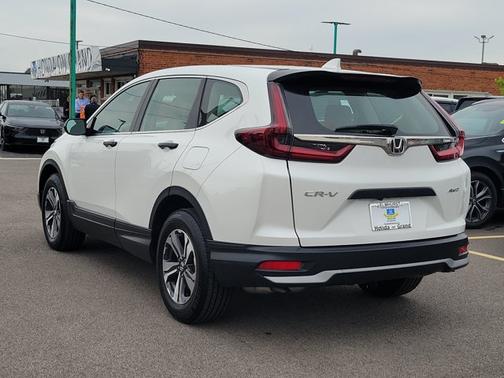 White 2021 Honda CR-V LX