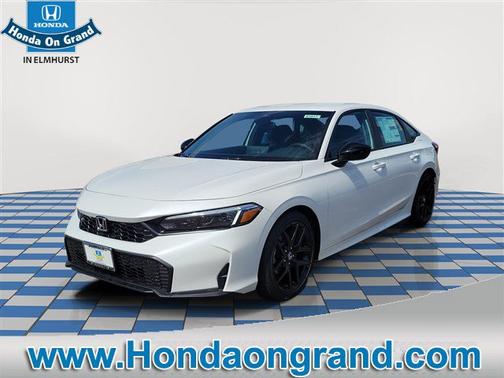Platinum White Pearl 2026 Honda Civic Sport