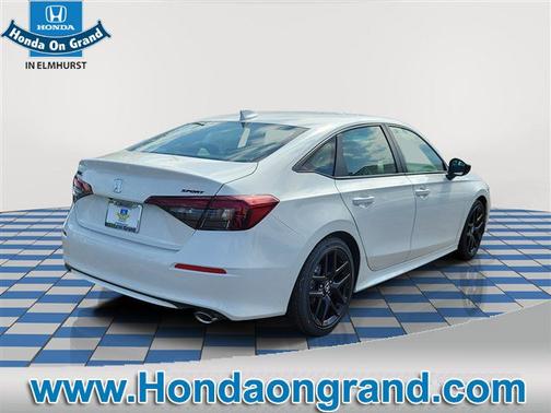 Platinum White Pearl 2026 Honda Civic Sport