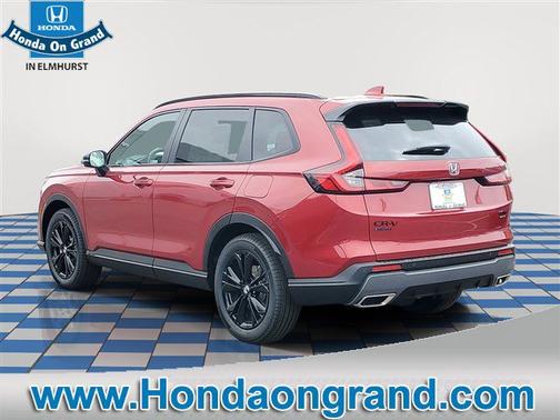 Radiant Red Metallic 2026 Honda CR-V Hybrid Sport Touring