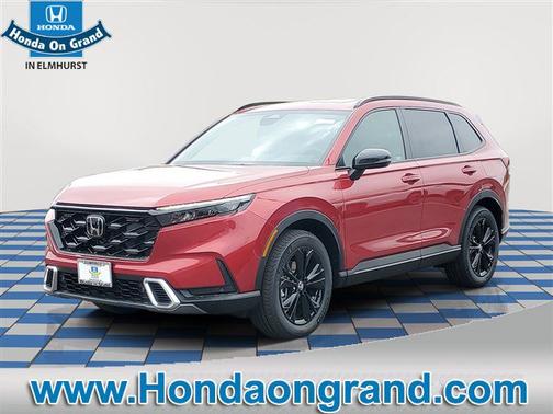 Radiant Red Metallic 2026 Honda CR-V Hybrid Sport Touring