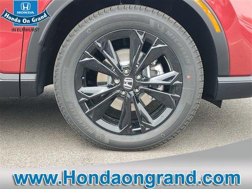 Radiant Red Metallic 2026 Honda CR-V Hybrid Sport Touring