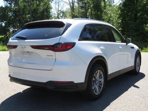 Rhodium White Premium 2024 Mazda CX-90 3.3 Turbo Preferred
