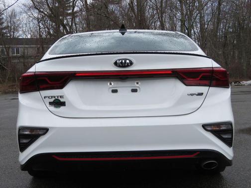 Clear White 2020 Kia Forte GT-Line