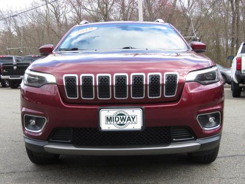 Velvet Red Pearlcoat 2019 Jeep Cherokee Limited