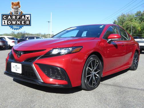 Supersonic Red 2024 Toyota Camry SE