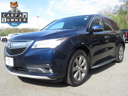Fathom Blue Pearl 2016 Acura MDX 3.5L