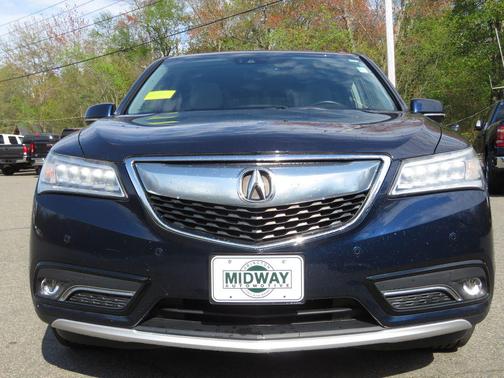 Fathom Blue Pearl 2016 Acura MDX 3.5L