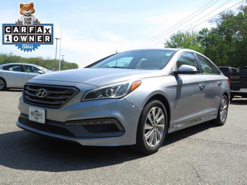 Shale Gray Metallic 2017 Hyundai SONATA Sport