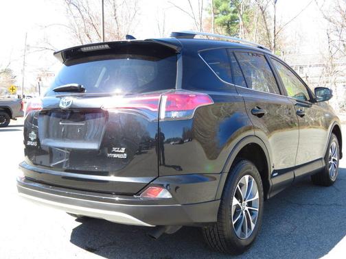 Black Sand Pearl 2017 Toyota RAV4 Hybrid XLE