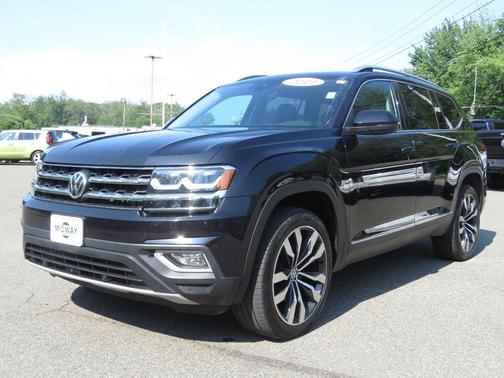 Deep Black 2019 Volkswagen Atlas 3.6L SEL Premium