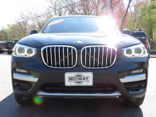 Black Sapphire Metallic 2020 BMW X3 xDrive30i