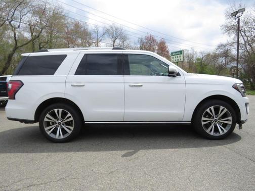 Star White Metallic Tri-Coat 2020 Ford Expedition Limited