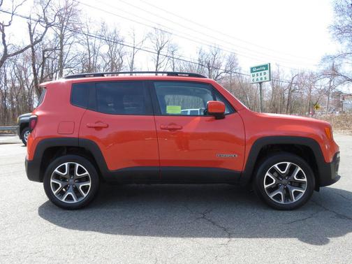 Omaha Orange 2017 Jeep Renegade Latitude