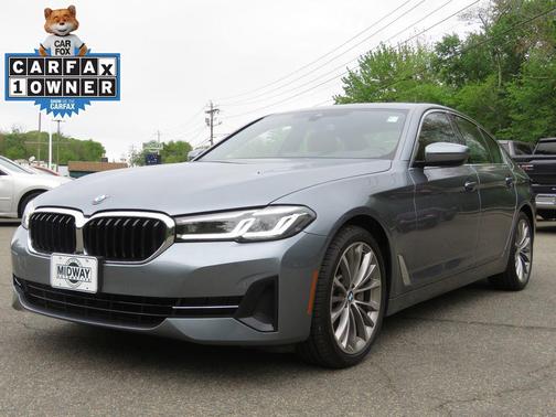 Bluestone Metallic 2022 BMW 530 i xDrive