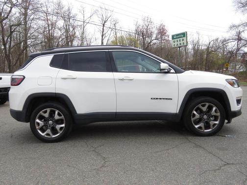 White Clearcoat 2018 Jeep Compass Limited