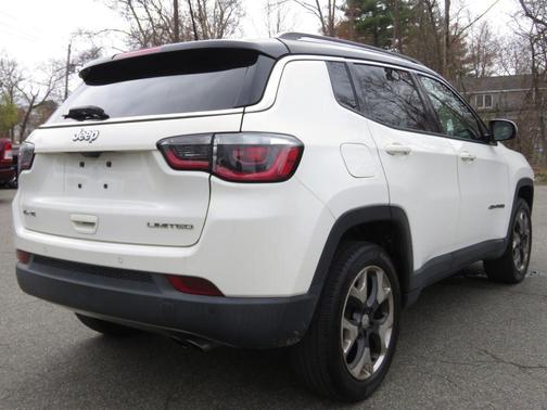 White Clearcoat 2018 Jeep Compass Limited