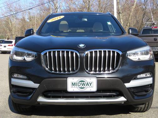 Black Sapphire Metallic 2018 BMW X3 xDrive30i