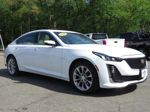 Summit White 2020 Cadillac CT5 Premium Luxury RWD
