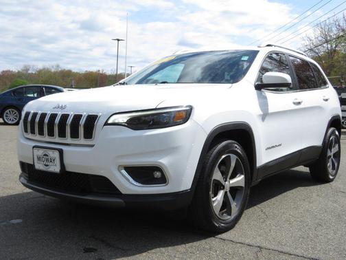Bright White Clearcoat 2019 Jeep Cherokee Limited