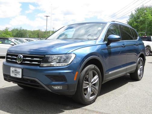 Silk Blue Metallic 2020 Volkswagen Tiguan 2.0T SEL