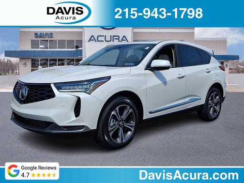 Platinum White Pearl 2026 Acura RDX Technology Package