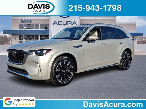 Platinum Quartz 2025 Mazda CX-90 3.3 Turbo S Premium