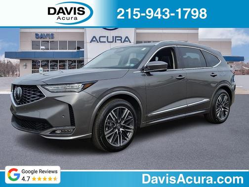 Liquid Carbon Metallic 2026 Acura MDX Advance Package