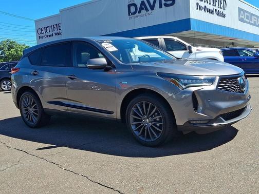 Carbon Metallic 2023 Acura RDX A-Spec Advance Package