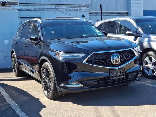 Black 2022 Acura MDX Advance Package