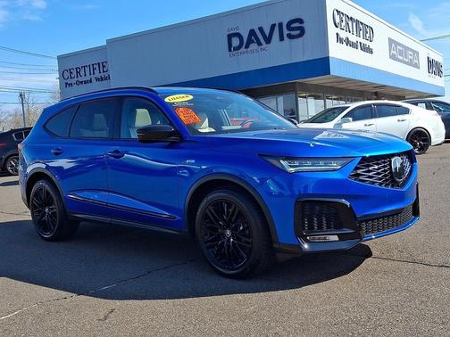 Double Apex Blue Pearl 2026 Acura MDX A-SPEC Advance Package