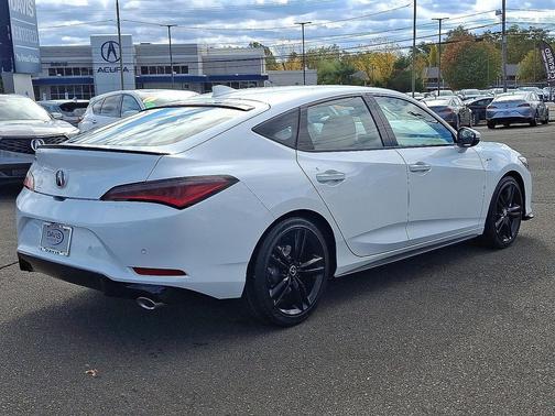 Platinum White Pearl 2026 Acura Integra FWD A-Spec with Technology