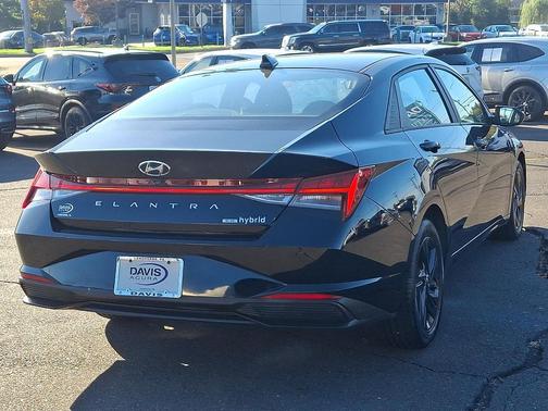 Phantom Black 2022 Hyundai ELANTRA HEV Blue