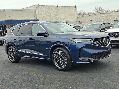 Canyon River Blue Metallic 2026 Acura MDX Advance Package