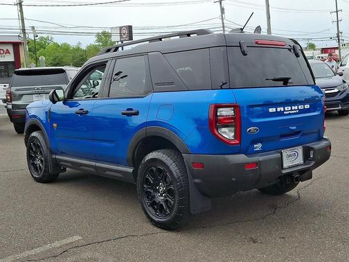 Velocity Blue Metallic 2025 Ford Bronco Sport Badlands