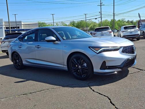 Solar Silver Metallic 2026 Acura Integra FWD A-Spec