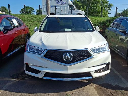 White Diamond Pearl 2019 Acura MDX 3.5L w/Technology Package