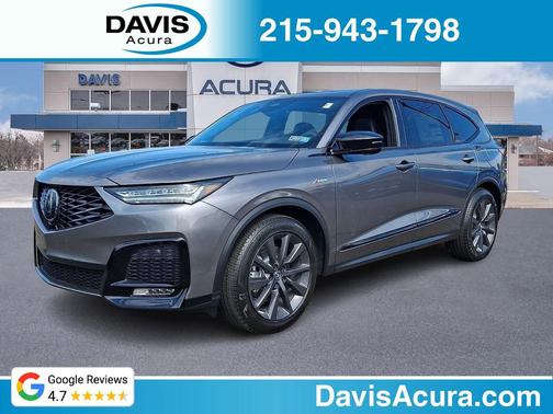 Liquid Carbon Metallic 2026 Acura MDX A-SPEC