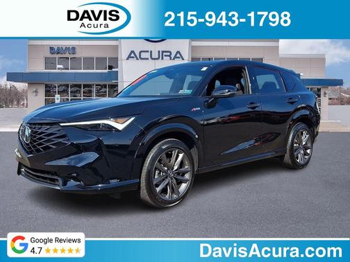 Crystal Black Pearl 2025 Acura ADX A-Spec