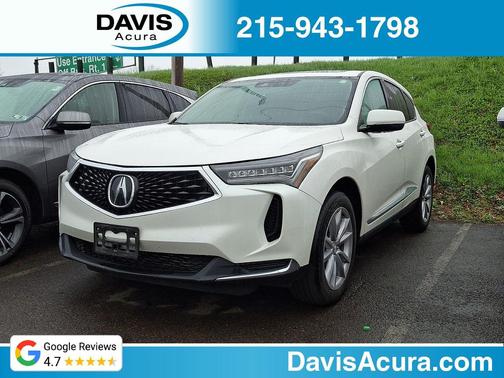 Platinum White Pearl 2023 Acura RDX Base
