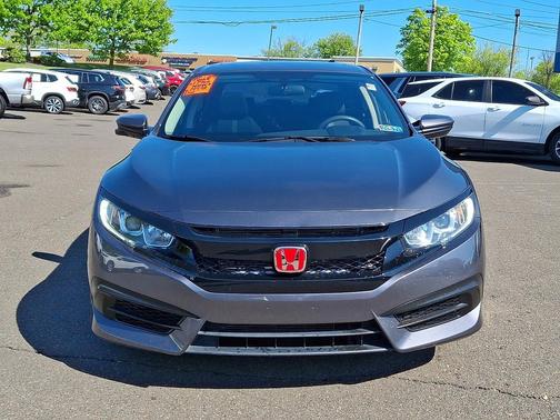 Modern Steel Metallic 2018 Honda Civic EX