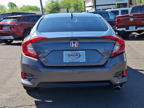 Modern Steel Metallic 2018 Honda Civic EX