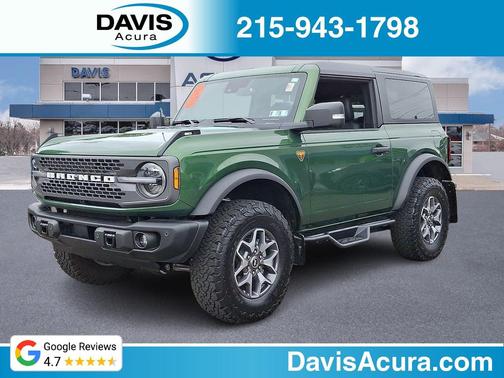 Eruption Green Metallic 2023 Ford Bronco Badlands