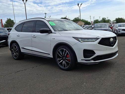 Platinum White Pearl 2024 Acura MDX Type S Advance Package